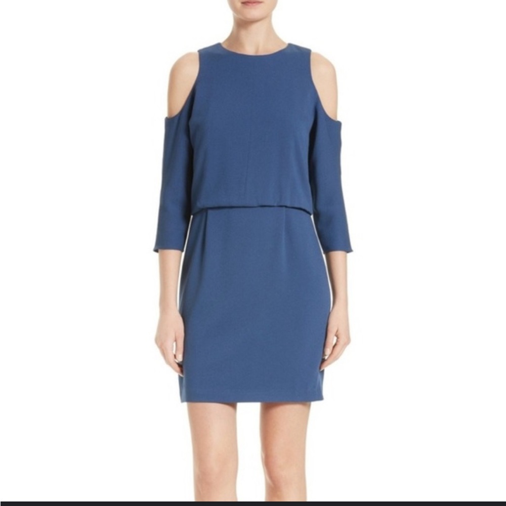 Tibi Savanna Delta Cold
Shoulder Dress